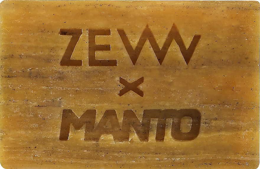 Mydło do twarzy i ciała ze srebrem koloidalnym, witaminą C i węglem drzewnym - Zew For Men X Manto Body And Face Soap — Zdjęcie N1