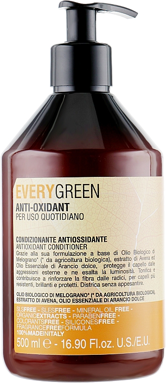Antyoksydacyjna odżywka do włosów - EveryGreen Anti-Oxidant Conditioner — Zdjęcie N4