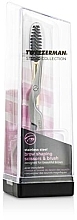 Nożyczki do brwi z pędzelkiem - Tweezerman Stainless Steel Brow Shaping Scissors & Brush — Zdjęcie N1
