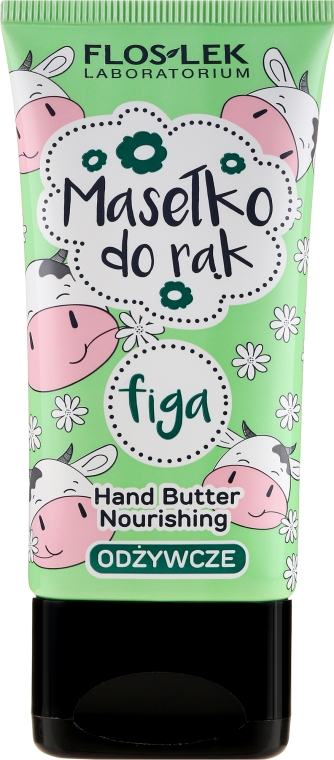 Odżywcze masełko do rąk Figa - Floslek Nourishing Hand Butter Figa — Zdjęcie N3