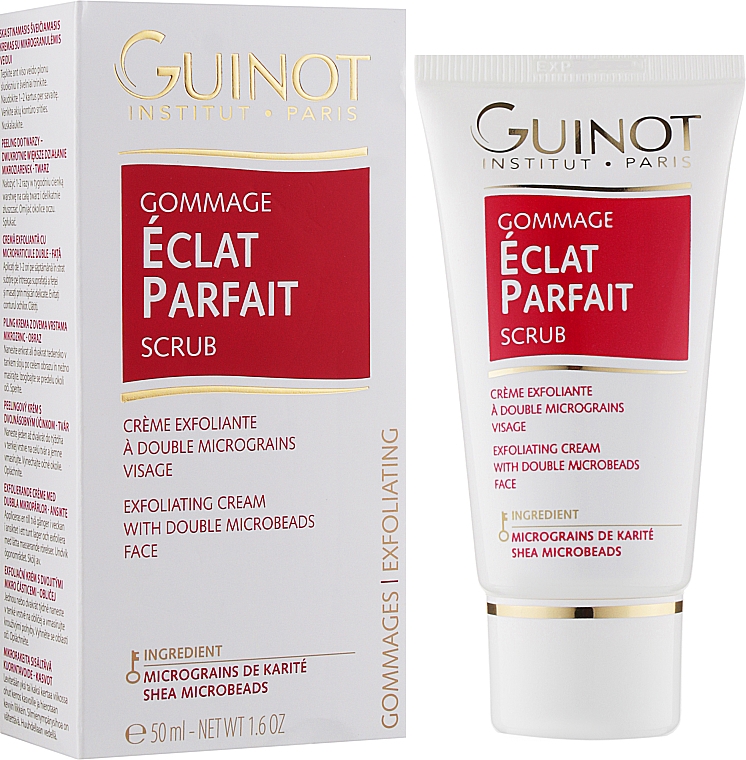 Złuszczający krem ​​rozświetlający do twarzy - Guinot Gommage Eclat Parfait — Zdjęcie N2