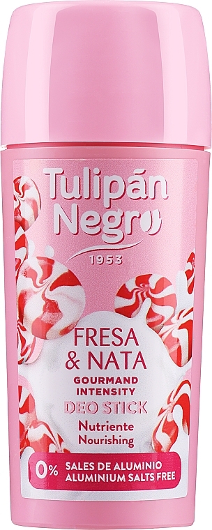 Dezodorant w sztyfcie Krem truskawkowy - Tulipan Negro Deo Stick — Zdjęcie N3