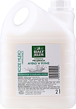 Hipoalergiczne mydło w płynie Nawilżające kozie mleko - Biały Jeleń — Zdjęcie N5