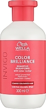 Kup Szampon chroniący kolor farbowanych włosów grubych - Wella Professionals Invigo Color Brilliance Coarse Shampoo 