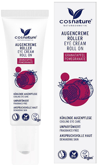 Krem do skóry wokół oczu - Cosnature Pomegranate Eye Cream Roll On — Zdjęcie N1