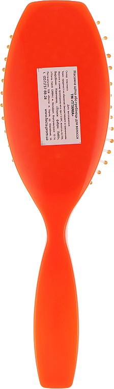 Szczotka do włosów, pomarańczowa - Titania Oval Haircare Brush — Zdjęcie N2