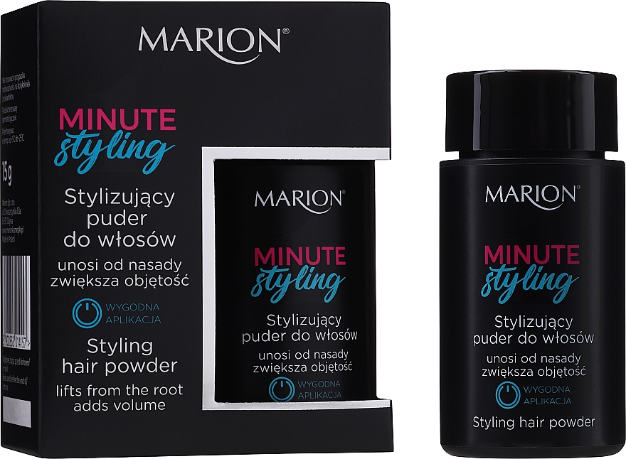 Stylizujący puder do włosów - Marion Hair 1 Minute Styling Powder