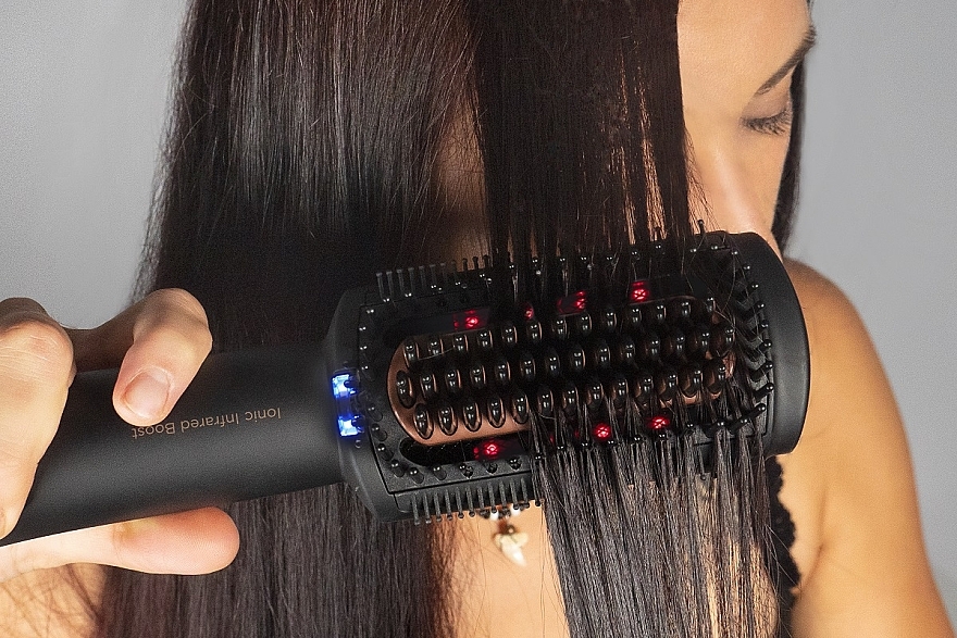 Szczotka do włosów na gorące powietrze - Concept Hot Air Brush Elite Ionic Infrared Boost — Zdjęcie N5