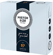 Prezerwatywy lateksowe, rozm. 57, 36 szt. - Mister Size Extra Fine Condoms — Zdjęcie N2