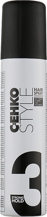 Mocny lakier do włosów z ekstraktem z liczi - C:EHKO Style Hairspray Diamond (3) — Zdjęcie N2