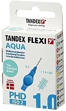 Kup Szczoteczki międzyzębowe, 1,0 mm, seledynowe - Tandex Flexi Extra Fine Aqua