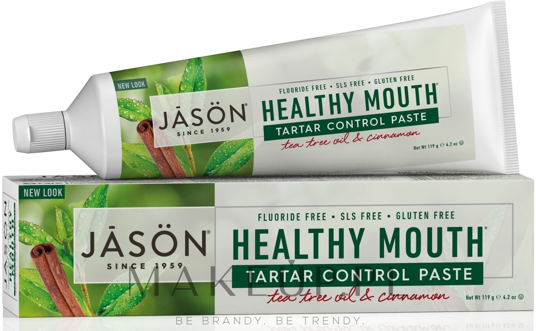 Pasta do zębów redukująca kamień nazębny - Jason Natural Cosmetics Healthy Mouth Tartar Control Toothpaste — Zdjęcie 119 g