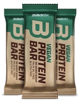 Wegański baton proteinowy Czekolada - BioTechUSA Vegan Protein Bar Chocolate — Zdjęcie N1