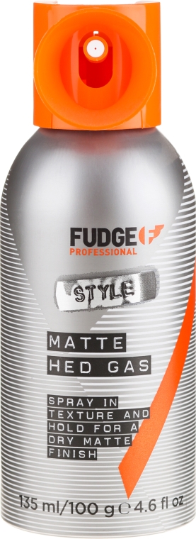 Matowy spray utrwalający do włosów - Fudge Matte Hed Gas — Zdjęcie N2