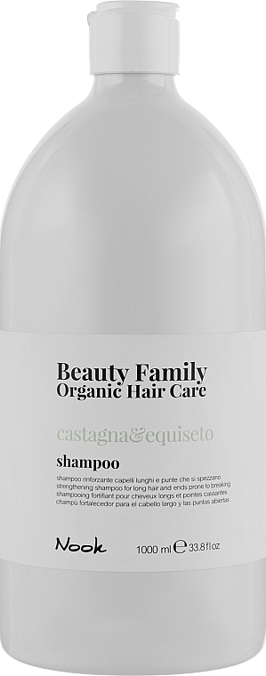 Szampon do długich, łamliwych włosów - Nook Beauty Family Organic Hair Care — Zdjęcie N1