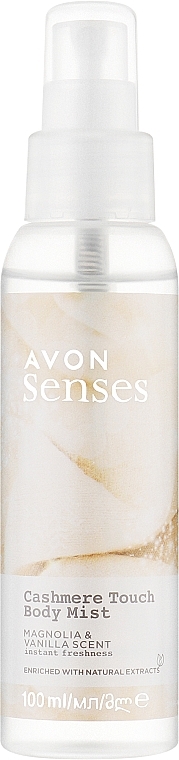 Mgiełka do ciała - Avon Senses Cashmere Touch Body Mist — Zdjęcie N1