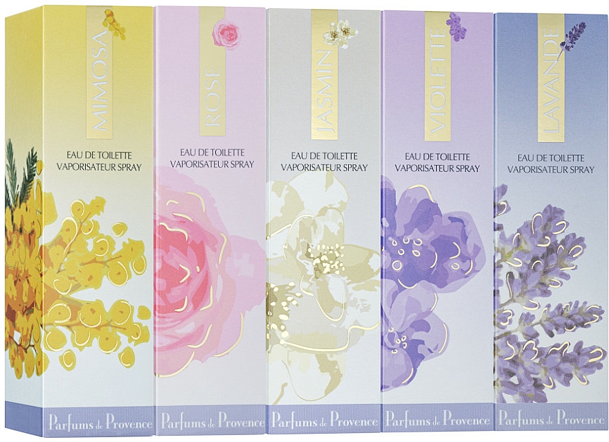Charrier Parfums Parfums De Provence - Zestaw perfum (edt 30 ml + edt 30 ml + edt 30 ml + edt 30 ml + edt 30 ml) — Zdjęcie N1
