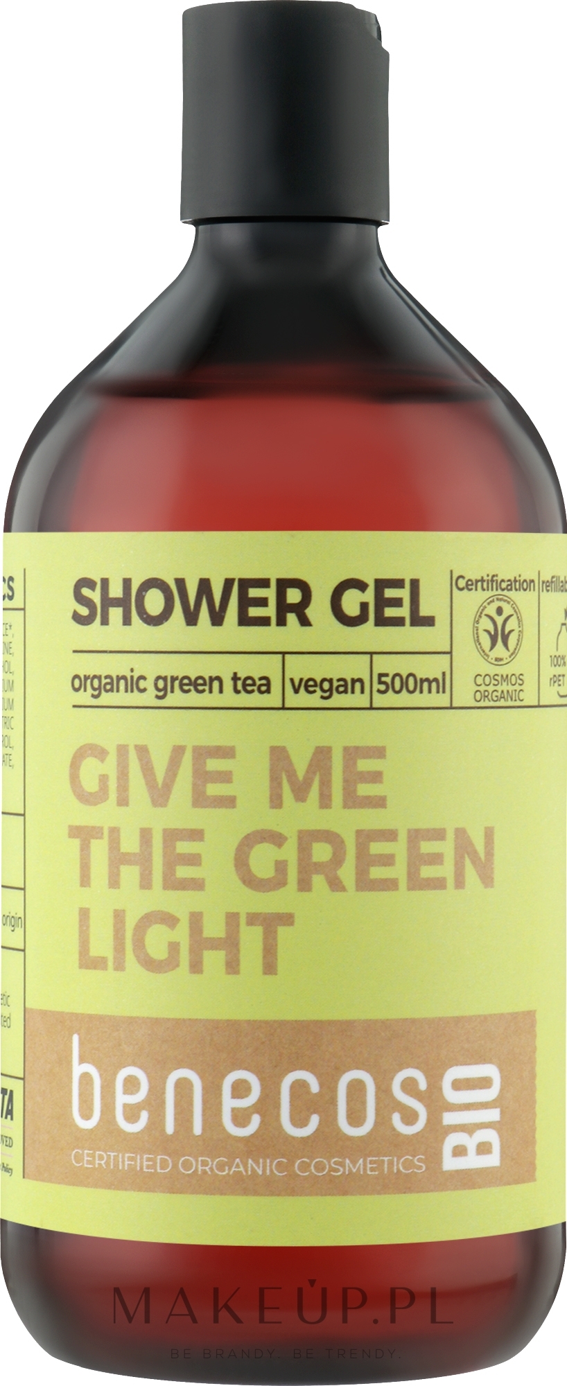 Żel pod prysznic - Benecos Shower Gel Organic Green Tea — Zdjęcie 500 ml