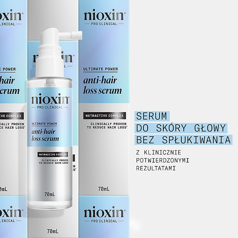 Serum przeciw wypadaniu włosów - Nioxin Ultimate Power Anti-Hair Loss Serum — Zdjęcie N2