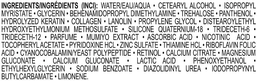 PRZECENA! Balsam na intensywne wypadanie włosów - Pharma Group Laboratories Aminotein + Multivitamin Conditioner * — Zdjęcie N5