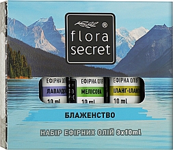 Zestaw olejków eterycznych Bliss - Flora Secret (oil/10ml + oil/10ml + oil/10ml) — Zdjęcie N1