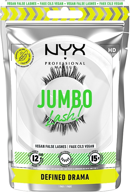 Sztuczne rzęsy - NYX Professional Makeup Jumbo Lash! Defined Drama — Zdjęcie N1