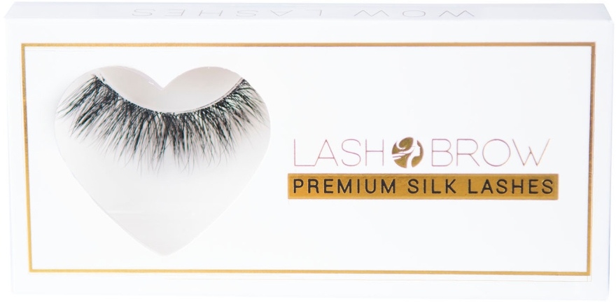 Sztuczne rzęsy - Lash Brow Premium Silk Lashes Wow Lashes — Zdjęcie N1