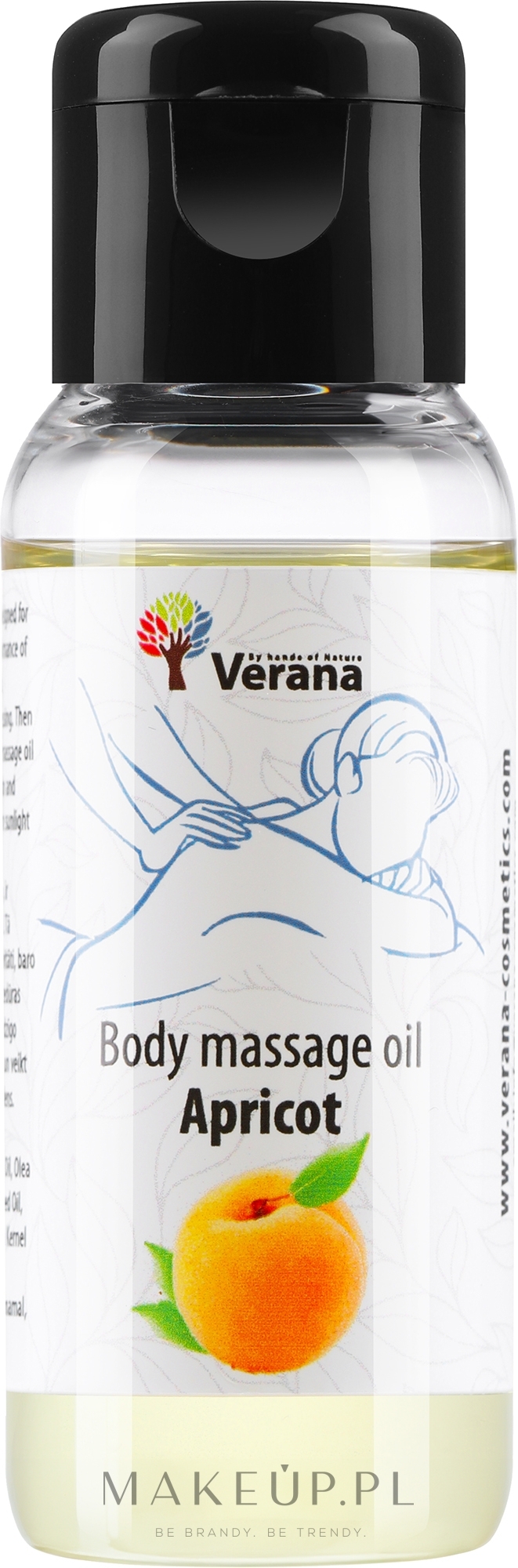 Olejek do masażu ciała Morela - Verana Body Massage Oil  — Zdjęcie 30 ml