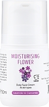 Kup Nawilżający krem do twarzy na dzień Lawenda i rumianek - Zoya Goes Moisturising Flower Daily Face Cream 