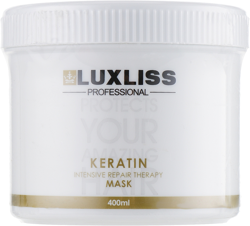 Maska regenerująca z keratyną - Luxliss Keratin Intensive Repair Therapy Mask — Zdjęcie N1