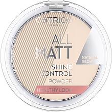 Puder do twarzy - Catrice All Matt Shine Control Powder Healthy Look — Zdjęcie N1