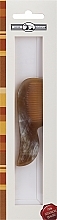 Grzebień do brody, 8 cm - Golddachs Handcrafted Horn Beard Comb — Zdjęcie N2