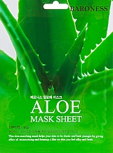 Kup Maska w płachcie z ekstraktem z aloesu - Beauadd Baroness Mask Sheet Aloe