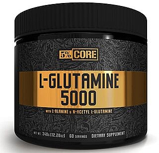 L-glutamina - Rich Piana 5% Nutrition Core L-Glutamine 5000 — Zdjęcie N1