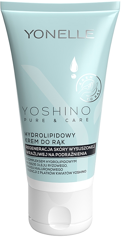 Hydrolipidowy krem do rąk - Yonelle Yoshino Pure & Care — Zdjęcie N1
