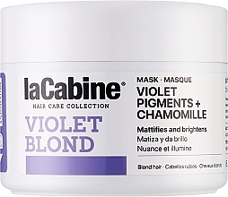 Kup Maska do włosów blond - La Cabine Violet Blond Mask Violet Pigments + Chamomille