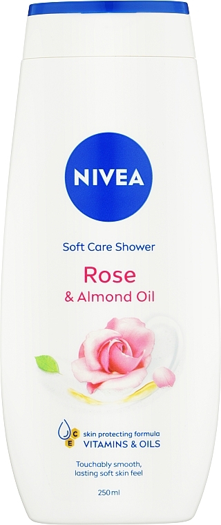 Żel pod prysznic Róża z olejkiem ze słodkich migdałów - NIVEA Rose Shower Gel — Zdjęcie N6