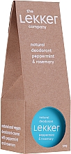 Kup Naturalny dezodorant w kremie Mięta i rozmaryn - The Lekker Company Natural Deodorant