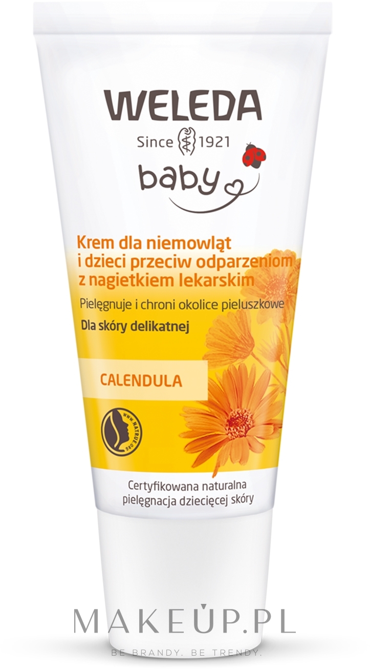 Pieluszkowy krem dla dzieci z nagietkiem - Weleda Baby Calendula Nappy Change Cream — Zdjęcie 30 ml