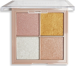 PRZECENA! Paleta do twarzy - Makeup Revolution Ultimate Lights Cheek Glow Palette * — Zdjęcie N2