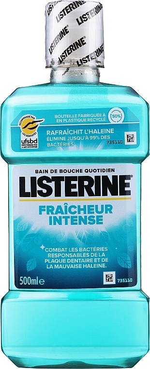 Płyn do płukania jamy ustnej Intensywna świeżość - Listerine Intense Freshness — Zdjęcie N1