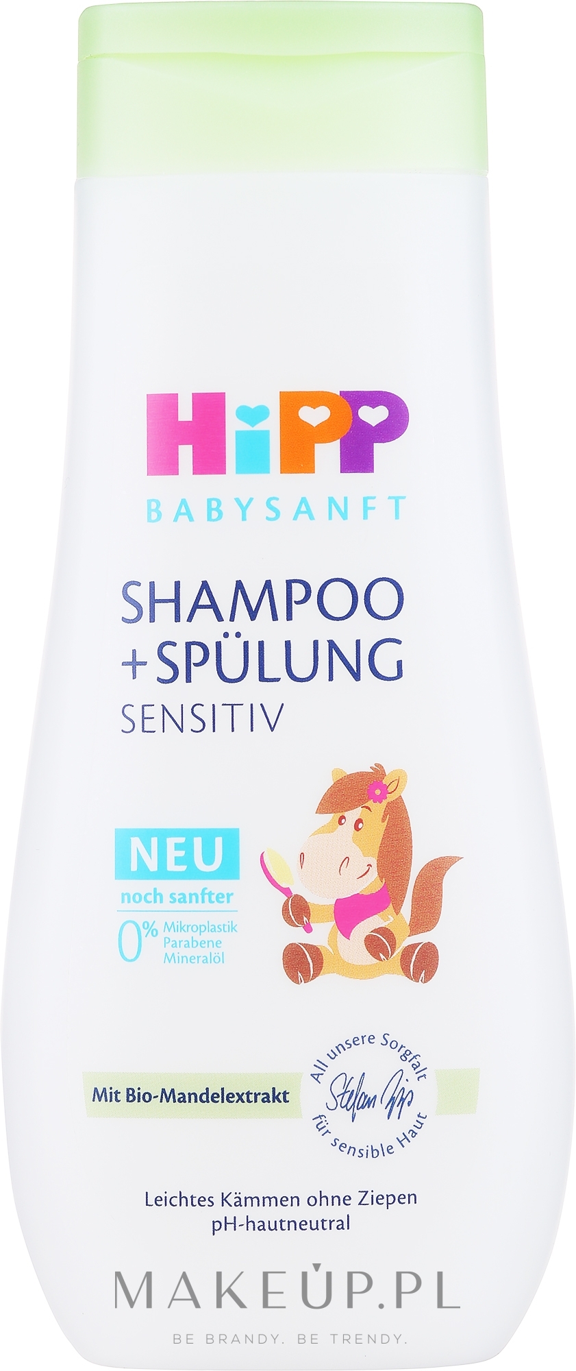 Szampon dla dzieci Łatwe czesanie włosów - Hipp BabySanft Shampoo — Zdjęcie 200 ml