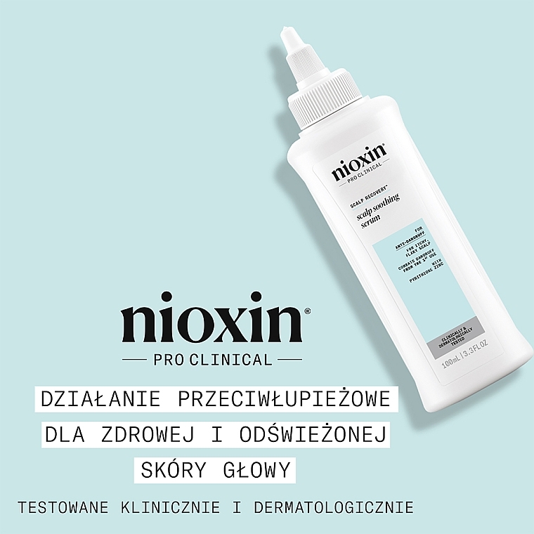 Serum do włosów przeciw łupieżowi - Nioxin Pro Clinical Scalp Recovery System Scalp Soothing Serum — Zdjęcie N2