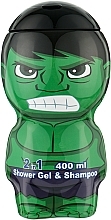 Szampon w żelu Hulk - Air-Val International Hulk 1D Shower Gel & Shampoo — Zdjęcie N1