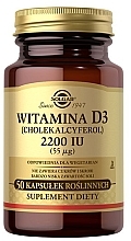 Kup Suplement diety Witamina D3, 2200IU, 50 szt. - Solgar Vitamin D3 2200 IU