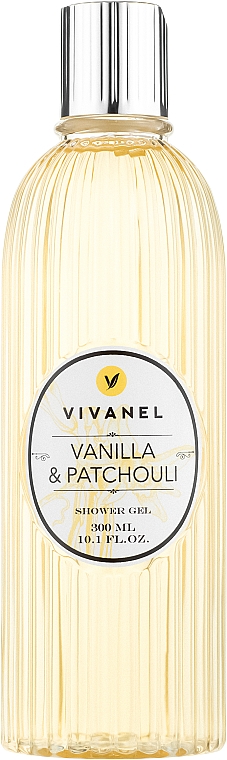 Kremowy żel pod prysznic Wanilia i paczula - Vivian Gray Vivanel Vanilla & Patchouli Shower Gel 