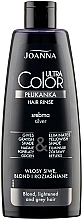 Srebrna płukanka do włosów - Joanna Ultra Color System — Zdjęcie N3