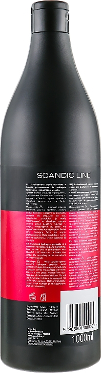 Utleniacz do włosów - Profis Scandic Line Oxydant Creme 12% — Zdjęcie N4