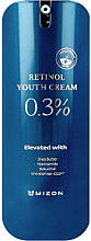 Przeciwstarzeniowy krem do twarzy z retinolem - Mizon 0,3% Retinol Youth Cream — Zdjęcie N1