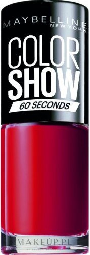 Lakier do paznokci - Maybelline New York Color Show Nail Lacquer — Zdjęcie 043 - Red Apple